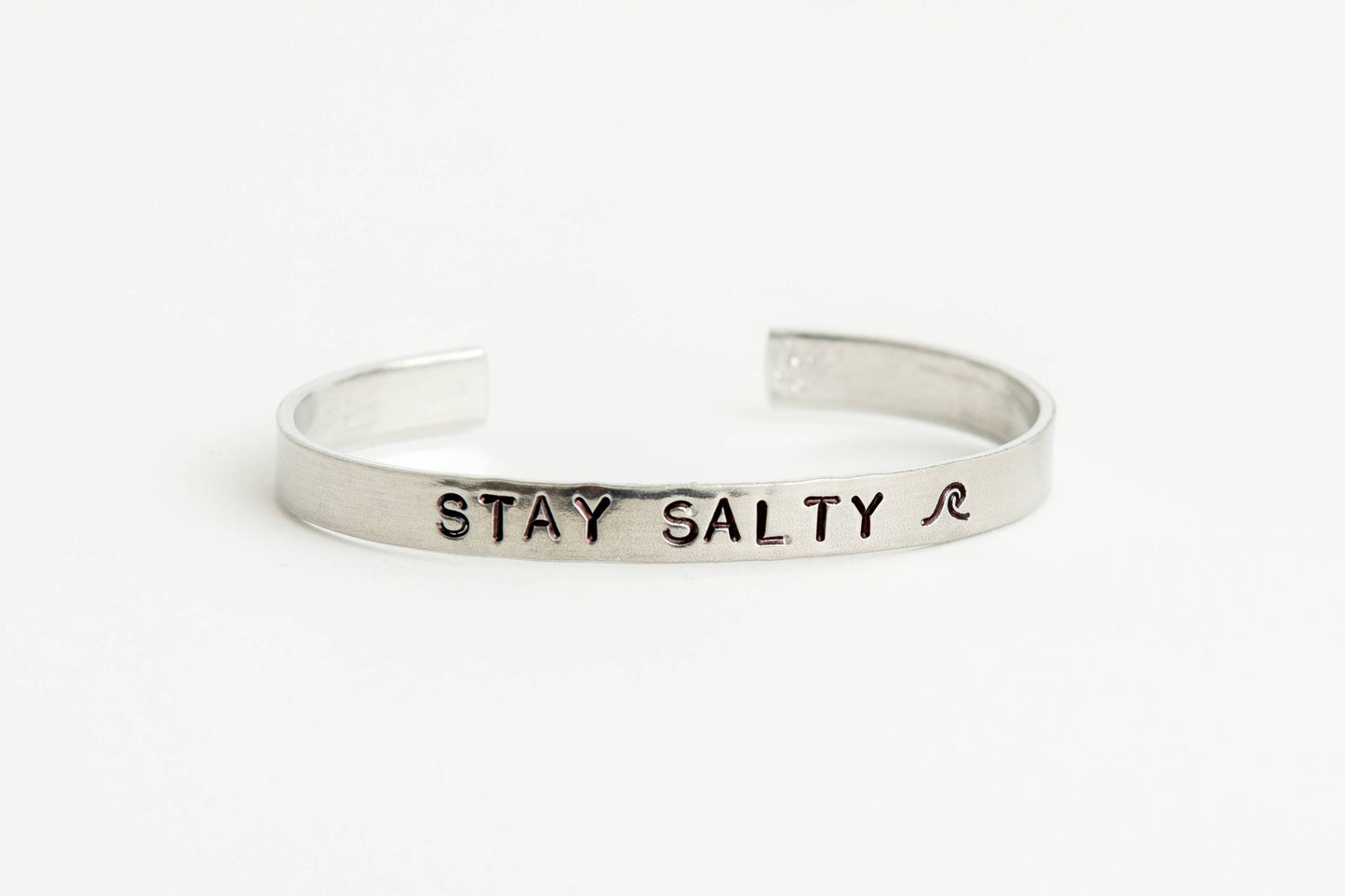 Stay Salty Cuff: Aluminum