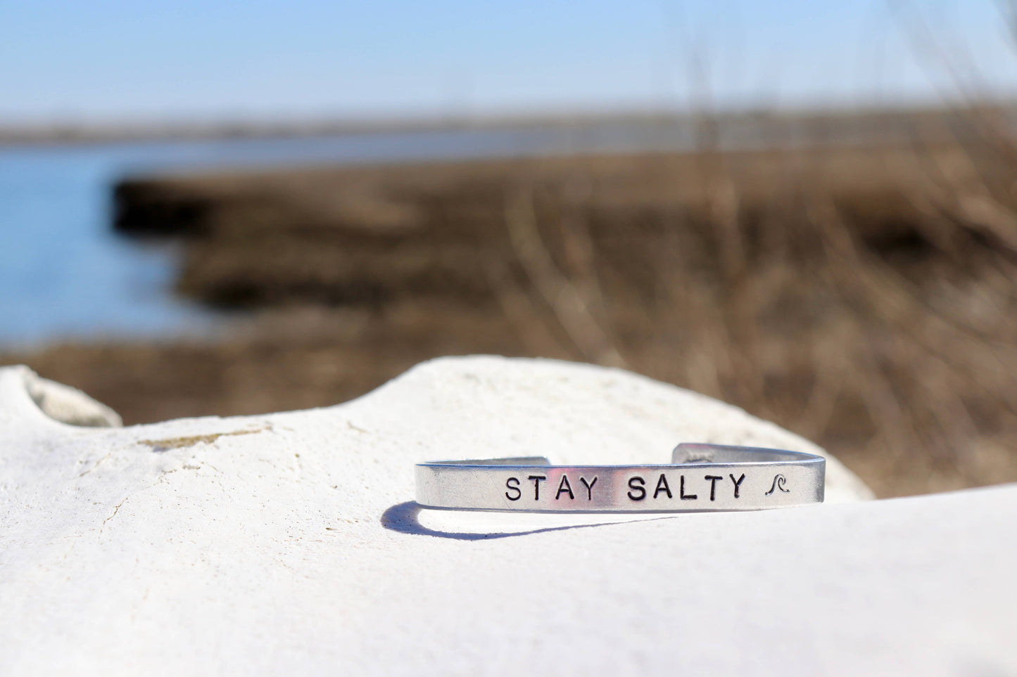 Stay Salty Cuff: Aluminum