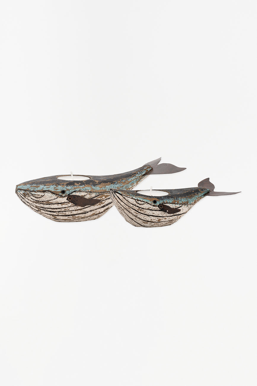Humpback Whale Tea Light Holder