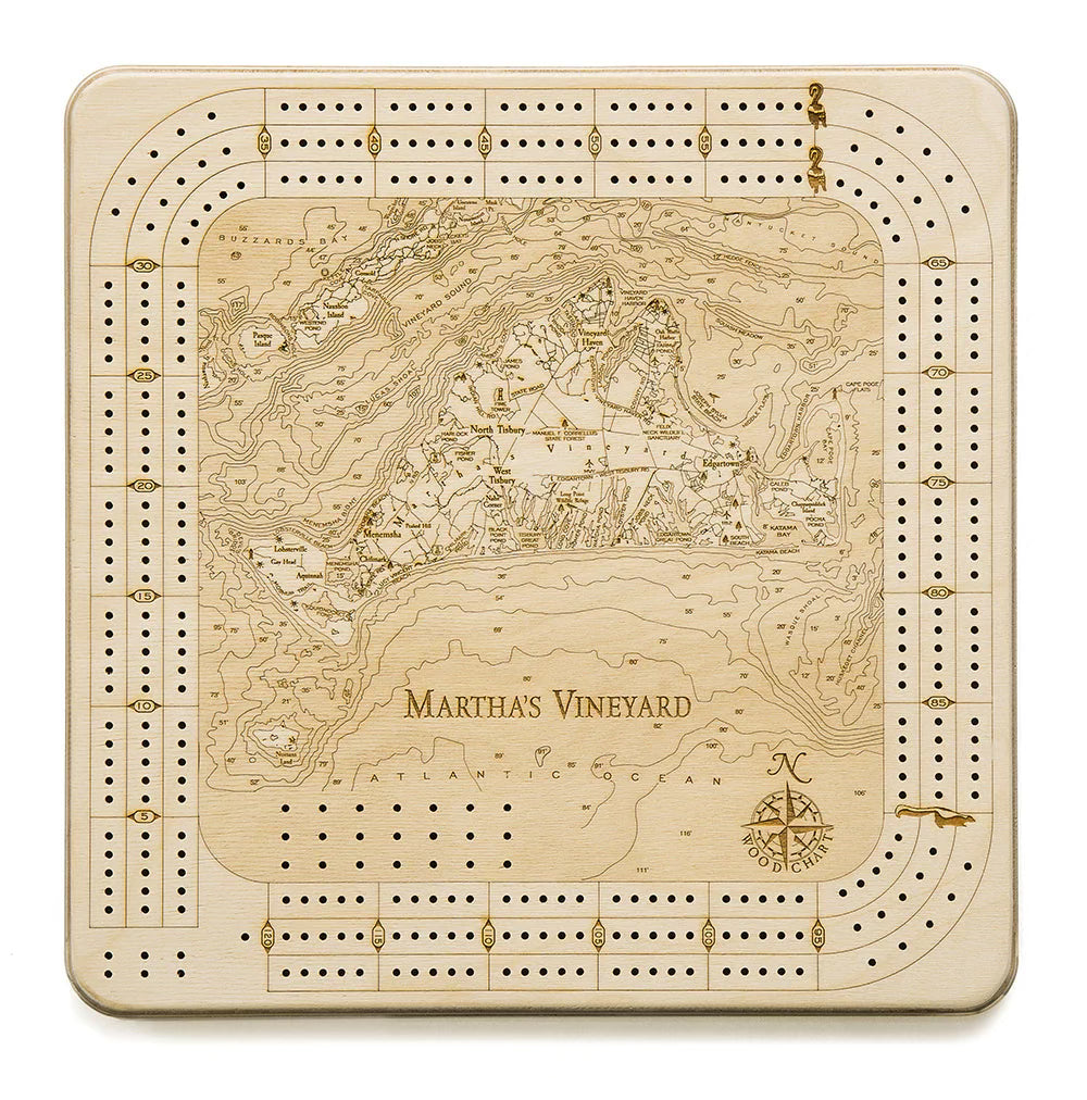Martha’s Vineyard Cribbage Board